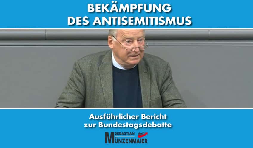 Debatte der Woche: Bekämpfung des Antisemitismus