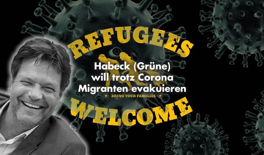 Während Corona-Krise: Habeck will Flüchtlingscamps evakuieren