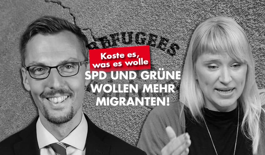 SPD und Grüne wollen mehr Migranten