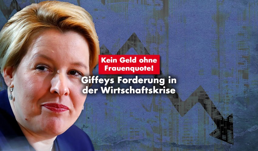 Kein Geld ohne Frauenquote: Giffeys Forderung in der Wirtschaftskrise