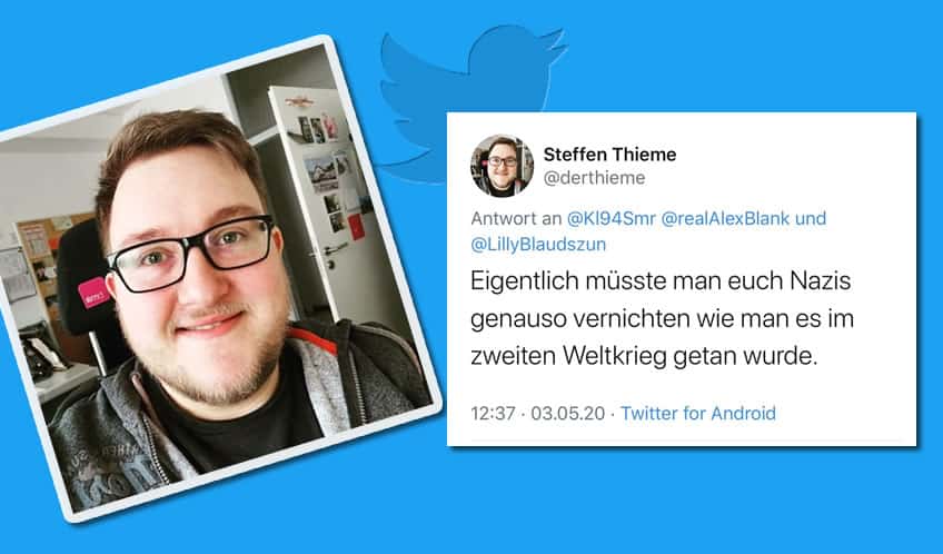 Juso Steffen Thieme will AfD-Mitglieder „vernichten“