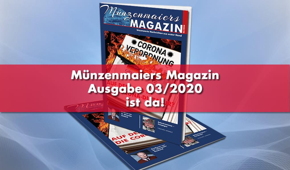 Münzenmaiers Magazin – Ausgabe 03/2020 ist da!