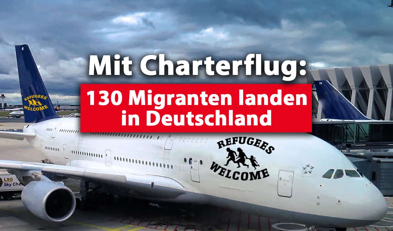 Mit Charterflug aus Griechenland: 130 Migranten landen in Deutschland