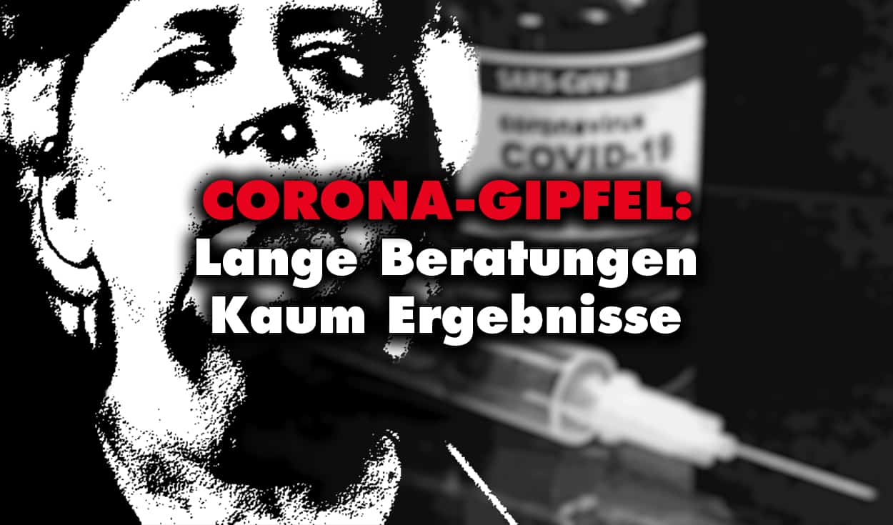 Corona Gipfel: Lange Beratungen – kaum Ergebnisse!