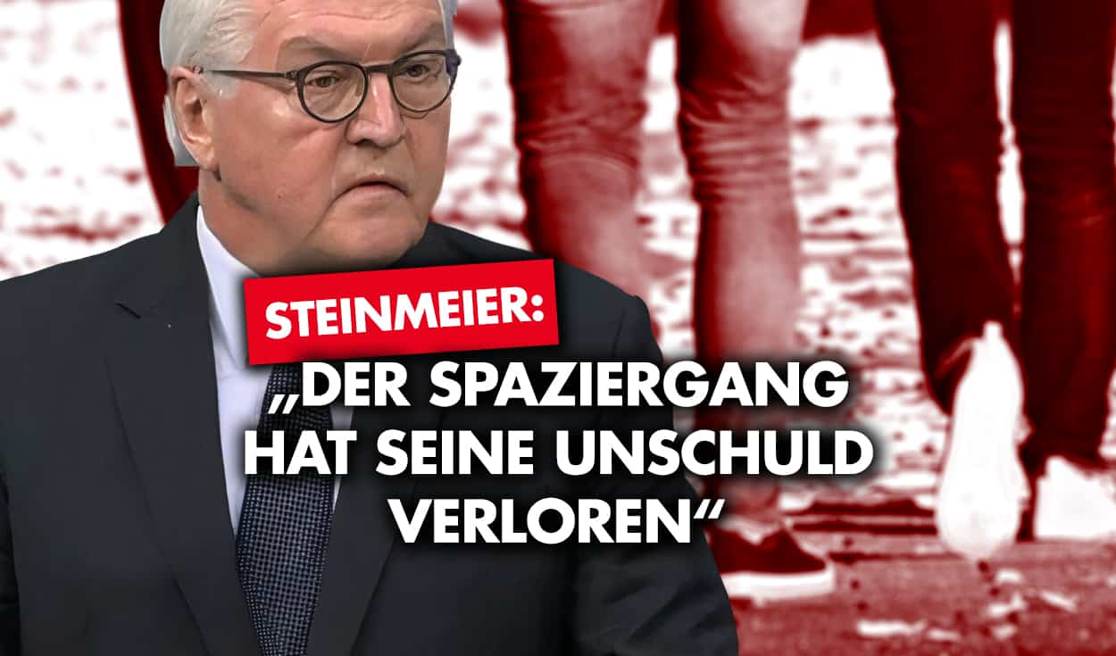 Steinmeier: „Der Spaziergang hat seine Unschuld verloren“