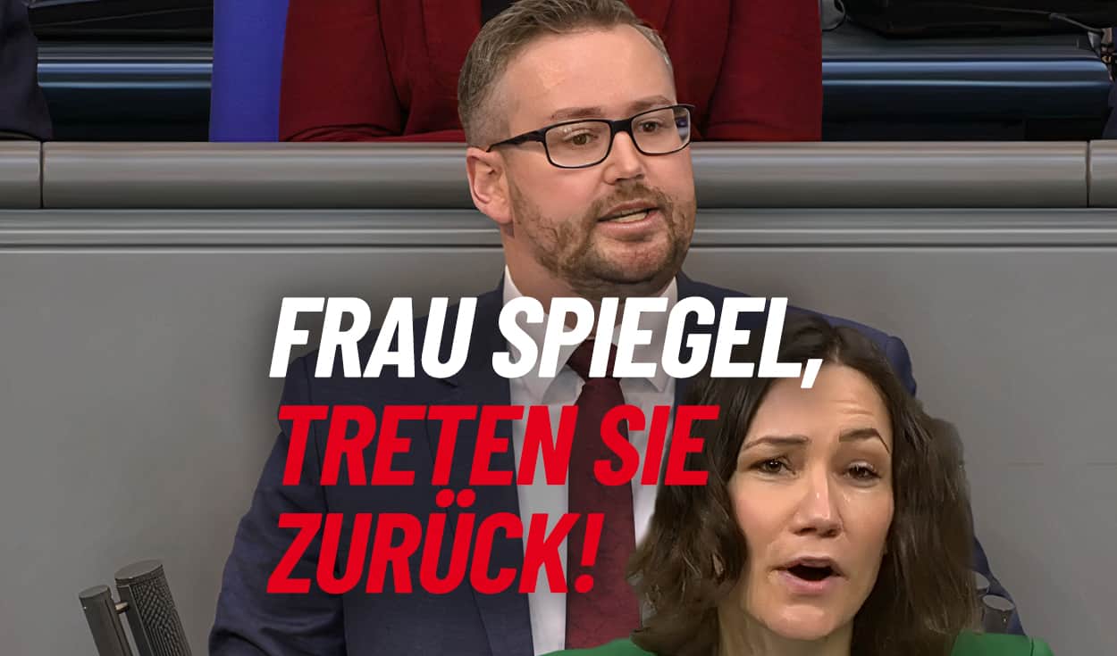 Münzenmaier zerlegt Familienministerin: Spiegel muss zurücktreten!